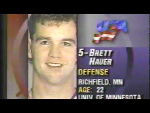 Exhibition Game Team USA v Team Russia on December 9, 1993 in Orlando, FL