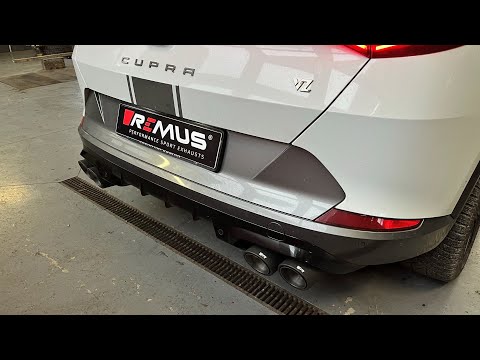 Cupra FORMENTOR VZ 2.0TSi - REMUS Homologovaný zadní tlumič a Performance střed #cupraformentor