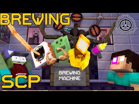 Monster School : BREWING SCP and SIREN HEAD - Minecraft Animation