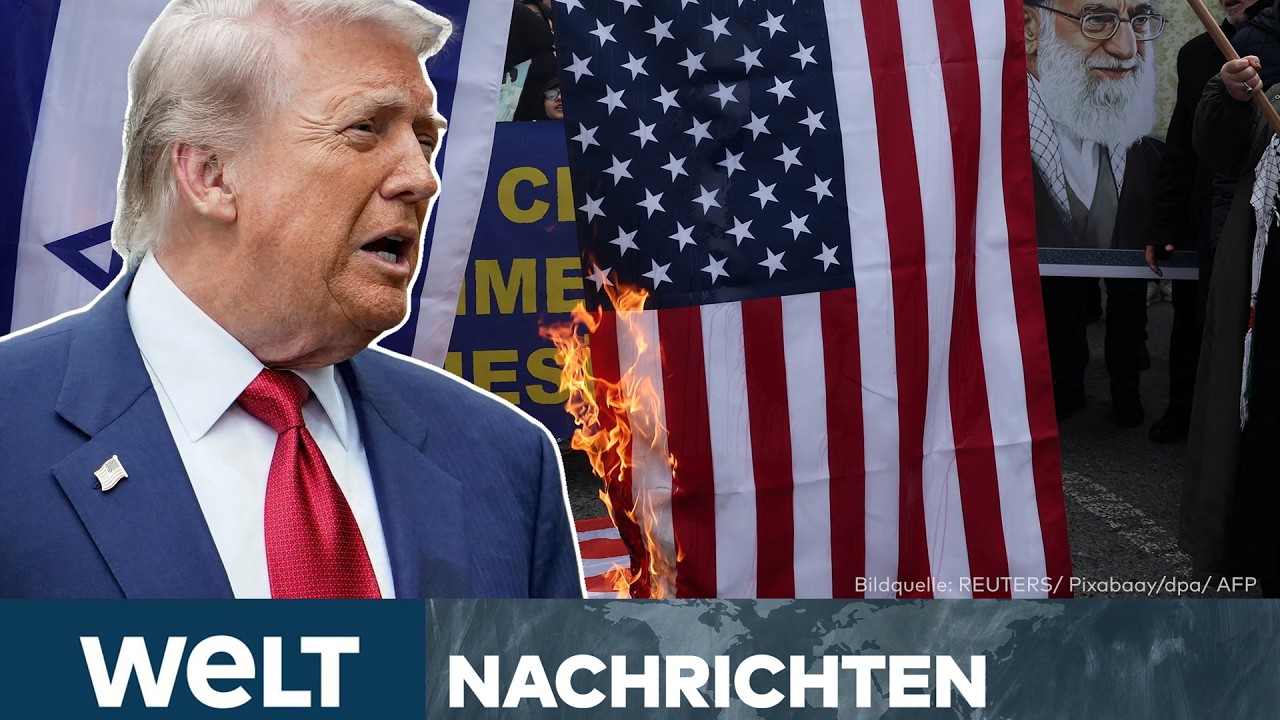 IRAN: Neue Gefahr im Nahen Osten! Donald Trump lehnt Iran-Angebot brüsk ab | WELT Stream