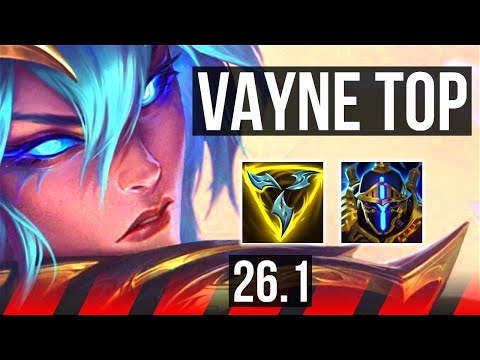 VAYNE vs AATROX (TOP) | EUW Master | 26.1