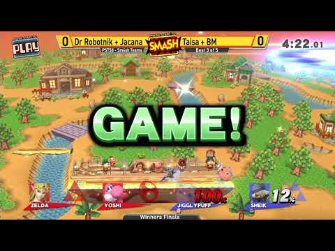 PSTS8 - Dr Robotnik + Jacana VS BM + Taisa - Sm4sh Doubles - Winners Finals