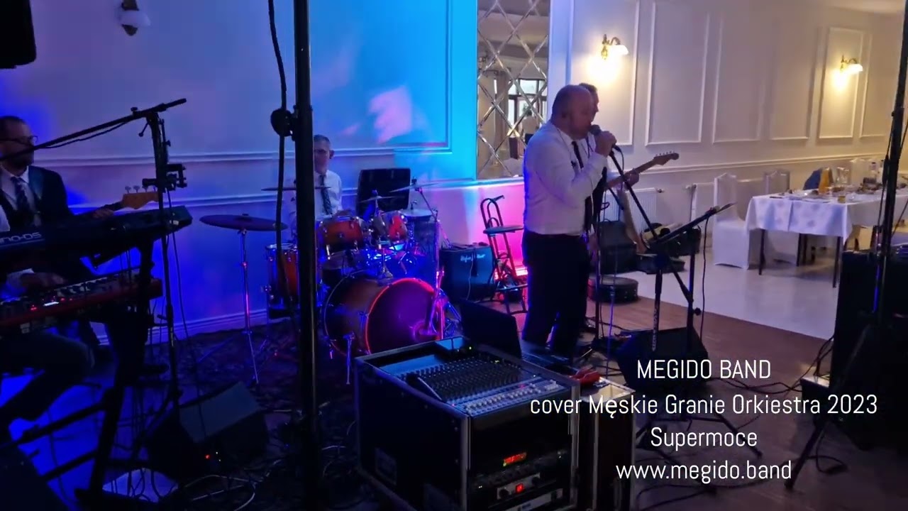 Zespół MEGIDO BAND cover Męskie Granie Orkiestra 2023 Supermoce