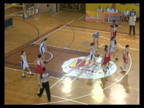 Spartak - Stara Pazova 71:81 16. kolo Prve lige Srbije sezona 2013/14