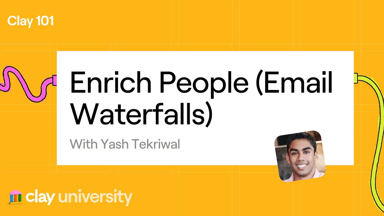Clay 101 | Lesson 6: Enrich People Using Waterfalls