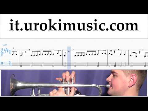 Lezioni di Tromba Luis Fonsi - Despacito Tutorial Spartito Parte#2 um-a276