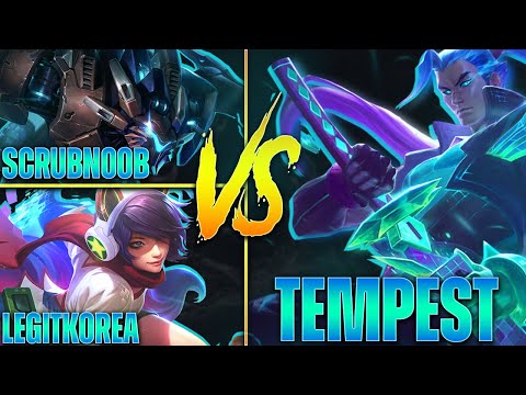 I MAKE SCRUBNOOB HAVE A BREAKDOWN ft Scrubnoob & LegitKorea - League of Legends