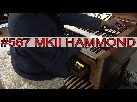 #567 Hammond MKII with Leslie 122 XB for sale