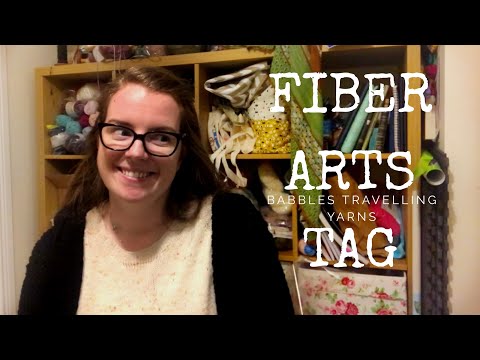 Babbles Travelling Yarns - FIBRE ARTS TAG