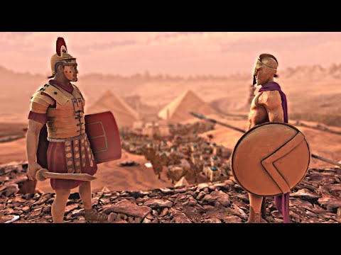 TWO HUGE ARMIES FACE OFF FOR THE DOMINATION OF THE PYRAMIDS - Epic Battle Simulator 2 - UEBS 2