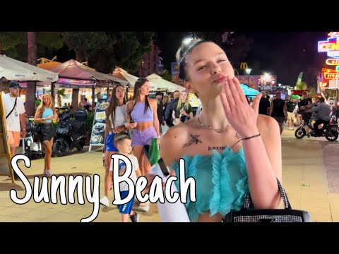 Promenade. Sunny Beach, Bulgaria