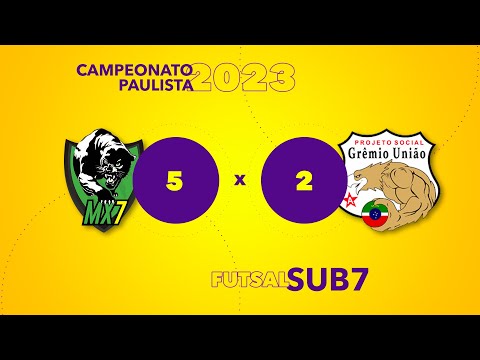 MX7 5 x 2 Grêmio União Pinda - Campeonato Paulista 2023 - FPFS - sub7