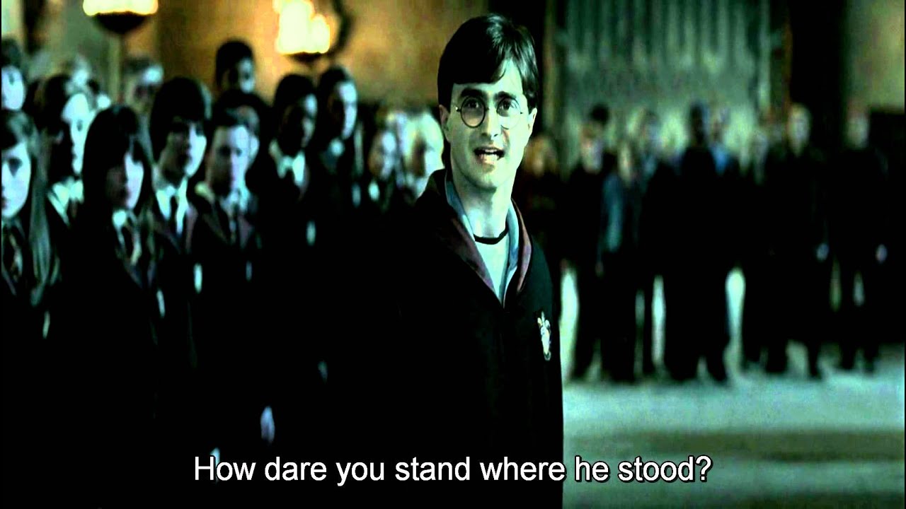 "How dare you stand where he stood?" 720p HD