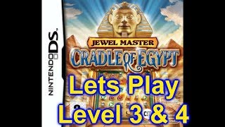 Jewel Master Cradle Of Egypt Nintendo DS Playing Levels 3 - 4