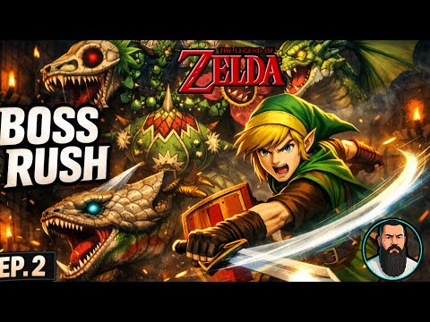 The Legend of Zelda - Part 2 - The Boss Rush (Dungeons 1-3)
