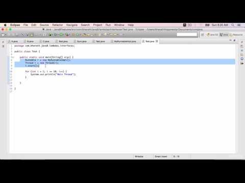 Java 8 Features Part 7 Lambda With Runnable
