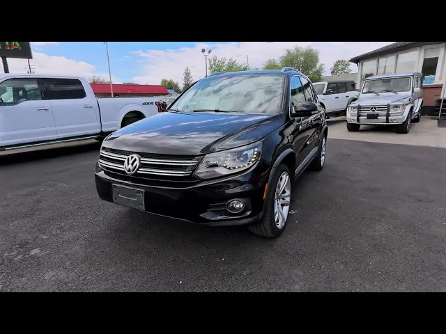 2016 VOLKSWAGEN TIGUAN SUV 4-CYL, TURBO, 2.0 LITER 2.0T SEL SPORT UTILITY 4D