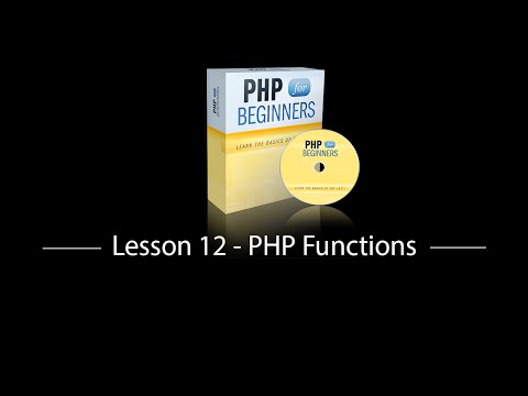 Lesson 12 Php Functions Php Tutorial For Beginners