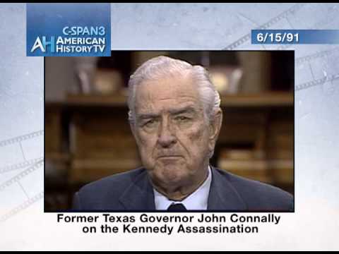 , title : 'John Connally on JFK Assassination (1991 C-SPAN interview)'