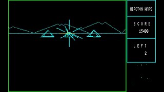 Sharp X1 Game: Hiroton Wars (1983)