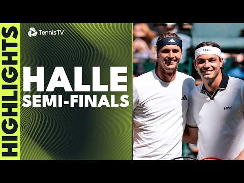 Zverev & Fritz In BIG Battle, Tiafoe Vs Altmaier 🔥 | Halle 2026 Semi-Final Highlights