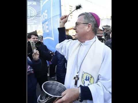 Monseñor Jorge García Cuerva ,presidio la misa central y actividades por el día de San Cayetano .