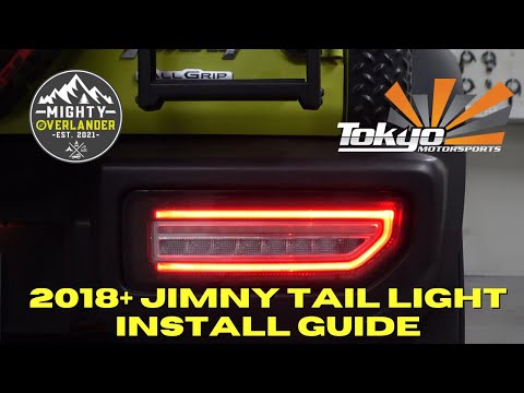 Suzuki Jimny Tail Light Install Guide 2018+ JB74 Jimny Big news for Western Australia Jimny Owners