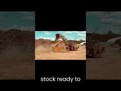 North 42 Grizzly Bar Rock Screener classificando pedras no Canadá