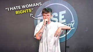 Offending Feminists During Standup Prank!