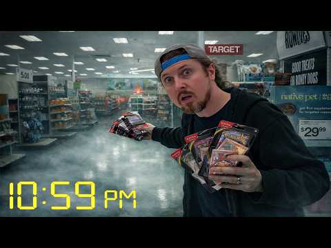 I Went Hunting For Pokemon Cards at Night!