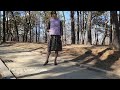 A Walking In The Park Black Tights Socks Pumps Dress
