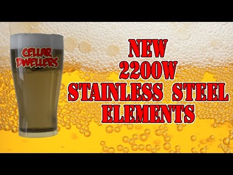 NEW! 2200W Stainless Steel Elements - KEG KING