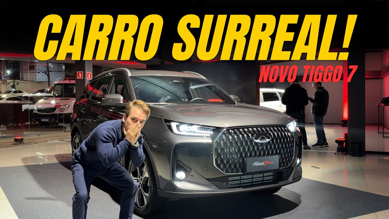 NOVO CAOACHERY TIGGO 7! A Partir de R$139.990! Que Carro TOP! Confira!