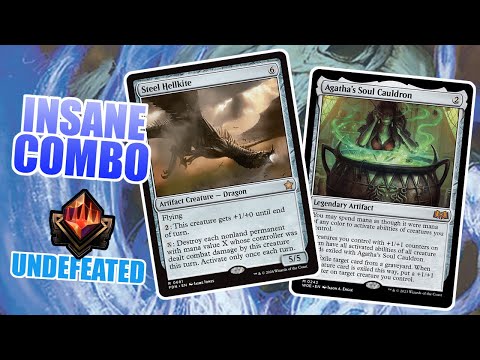 Infinite board wipes! Spicy Dragon + Cauldron combo deck | MTG Arena Standard Final Fantasy
