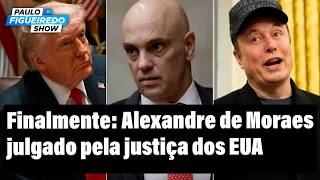 FINALMENTE: Alexandre de Moraes Está Sob Julgamento na Justiça Federal dos Estados Unidos!