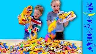 Света и Богдан НАШЛИ ОГРОМНЫЙ СЮРПРИЗ Для Детей kids children