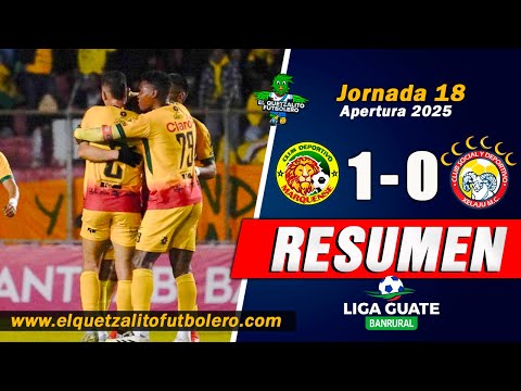 VICTORY FOR THE LIONS/ Marquense 1 vs Xelajú MC 0 / Matchday 18 Apertura 2025 -FULL SUMMARY-
