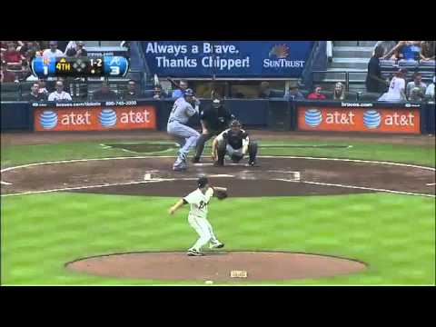 2012/09/30 Medlen's 10th win