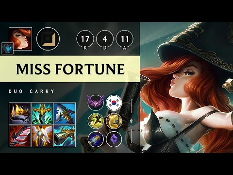 Miss Fortune ADC vs Lucian - KR Master Patch 25.17