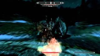 TESV Skyrim Дракон Салокнир Sahloknir