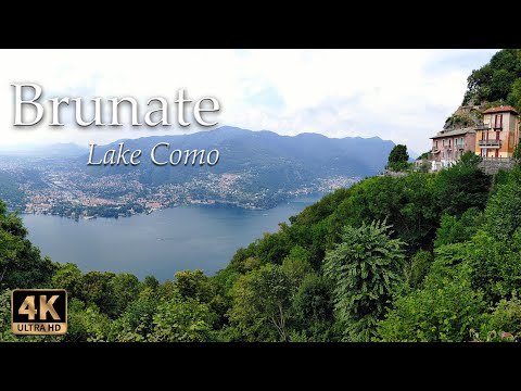 Brunate, the balcony of Como (Lake Como) - Italy Walking Tour
