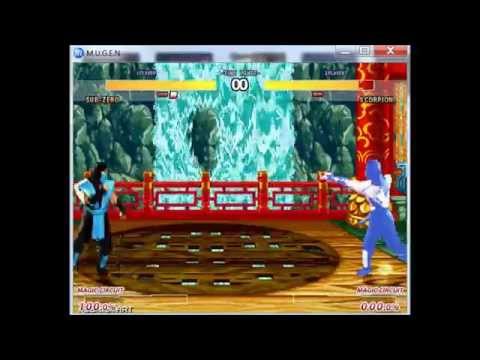 Mugen All Stars Legends Episode 36 Sub-Zero (me) VS Scorpion