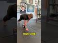 DB KB Pull Through From High Plank Position Core And Back Strength