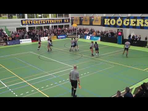 Korfbal League Samenvatting, speelronde 11: KZ - Blauw-Wit