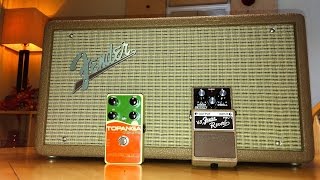 Video thumbnail for Fender 6G15: Fender Reverb Reissue VS Catalinbread Topanga VS Boss FRV-1 - Spring Reverb Shootout! by Tri Pedal Reviews