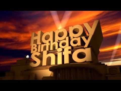 Happy Birthday Shifa