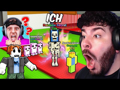 I pretend to be a BRAINROT and STEALING FROM HIM until I RAGEQUIT... Steal A Brainrot