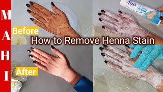 How to Remove Henna/ Mehndi Stain from Skin | Simple and Safe Ways to Remove Mehndi Stain