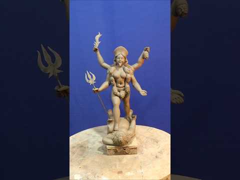 Kali Murti Making with Clay | Kali Thakur Banana