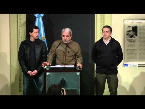 Aníbal Fernández: "Estamos poniéndole el cuerpo a la situación"